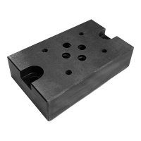 826603 Плита CETOP03, 1 пост, порты сбоку