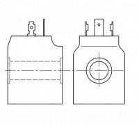 Катушка электромагнитная COIL-622-24-Y CE062202DM000
